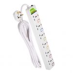 Universal Extension Cord 6 Socket 5 Meter Power Strip wire